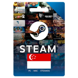 Карта пополнения Steam Wallet 5-75 SGD (Сингапур) | АВТОВЫДАЧА 24/7