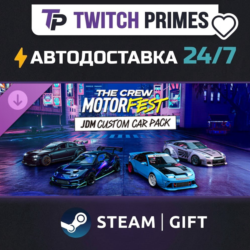 Ru СНГ Китай "DLC The Crew Motorfest | JDM Custom Car Pack" Steam Gift автовыдача 24/