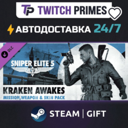 Ru СНГ Китай "DLC Sniper Elite 5: Kraken Awakes Mission" Steam Gift автовыдача 24/7