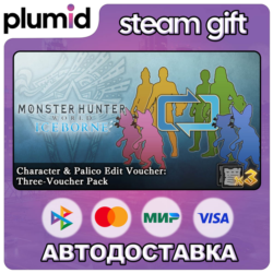 DLC Monster Hunter: World - Character & Palico Edit  Steam Gift / Россия   МИР / АВТО