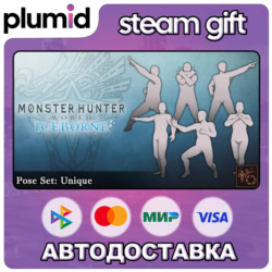 DLC Monster Hunter: World - Pose Set: Unique Steam Gift / Россия   МИР / АВТО