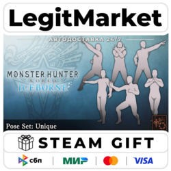 DLC Monster Hunter: World - Pose Set: Unique / Steam АВТО / РУ   МИР
