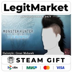 DLC Monster Hunter World: Iceborne - Hairstyle: Great Mohawk / Steam АВТО / РУ   МИР