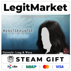 DLC Monster Hunter World: Iceborne - Hairstyle: Long & Wavy / Steam АВТО / РУ   МИР
