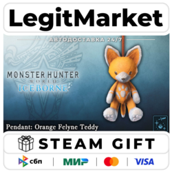 DLC Monster Hunter World: Iceborne - Pendant: Orange Felyne T / Steam АВТО / РУ   МИР