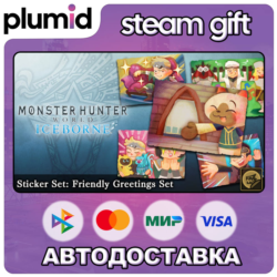 DLC Monster Hunter: World - Sticker Set: Friendly Gr Steam Gift / Россия   МИР / АВТО