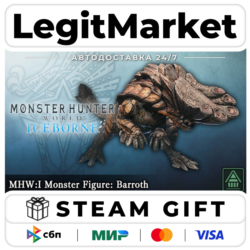 DLC Monster Hunter World: Iceborne - MHW:I Monster Figure: Ba / Steam АВТО / РУ   МИР