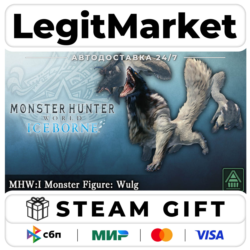 DLC Monster Hunter World: Iceborne - MHW:I Monster Figure: Wu / Steam АВТО / РУ   МИР