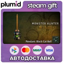 DLC Monster Hunter Wilds - Pendant: Black Cat Bell Steam Gift / Россия   МИР / АВТО