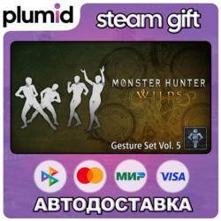 DLC Monster Hunter Wilds - Gesture Set Vol. 5 Steam Gift / Россия   МИР / АВТО