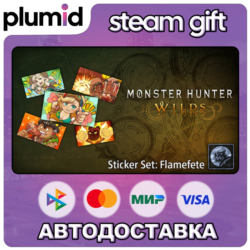 DLC Monster Hunter Wilds - Sticker Set: Flamefete Steam Gift / Россия   МИР / АВТО