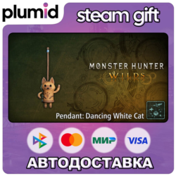 DLC Monster Hunter Wilds - Pendant: Dancing White Ca Steam Gift / Россия   МИР / АВТО