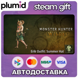 DLC Monster Hunter Wilds - Erik Outfit: Summer Hat Steam Gift / Россия   МИР / АВТО