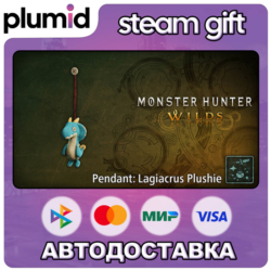 DLC Monster Hunter Wilds - Pendant: Lagiacrus Plushi Steam Gift / Россия   МИР / АВТО