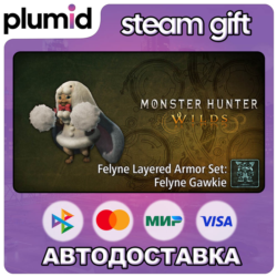 DLC Monster Hunter Wilds - Felyne Layered Armor Set: Steam Gift / Россия   МИР / АВТО