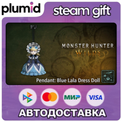DLC Monster Hunter Wilds - Pendant: Blue Lala Dress  Steam Gift / Россия   МИР / АВТО