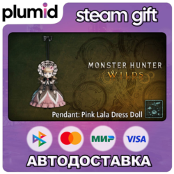 DLC Monster Hunter Wilds - Pendant: Pink Lala Dress  Steam Gift / Россия   МИР / АВТО