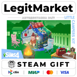 DLC The Sims 4 Little Campers Kit / Steam АВТО / РУ   МИР