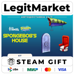 DLC The Sims 4 SpongeBob’s House Kit / Steam АВТО / РУ   МИР