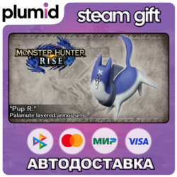 DLC Monster Hunter Rise - "Pup R." Palamute layered  Steam Gift / Россия   МИР / АВТО