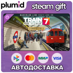 DLC Train Sim World 7: Bakerloo Line Route Add-On Steam Gift / Россия   МИР / АВТО
