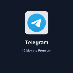 Telegram Premium • 12 мес.    На ваш аккаунт    Без входа