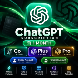 Премиум-подписка ChatGPT Plus — на 1 месяц