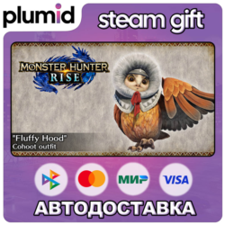 DLC MONSTER HUNTER RISE - "Fluffy Hood" Cohoot outfi Steam Gift / Россия   МИР / АВТО