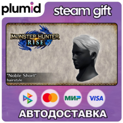 DLC MONSTER HUNTER RISE - "Noble Short" hairstyle Steam Gift / Россия   МИР / АВТО