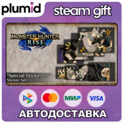 DLC MONSTER HUNTER RISE - "Special Stickers 2" Stick Steam Gift / Россия   МИР / АВТО
