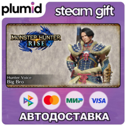 DLC MONSTER HUNTER RISE - Hunter Voice: Big Bro Steam Gift / Россия   МИР / АВТО