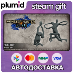 DLC Monster Hunter Rise - "Unique" Pose Set Steam Gift / Россия   МИР / АВТО