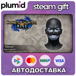 DLC Monster Hunter Rise - "Ghost" face paint Steam Gift / Россия   МИР / АВТО