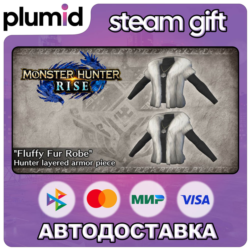 DLC Monster Hunter Rise - "Fluffy Fur Robe" Hunter l Steam Gift / Россия   МИР / АВТО