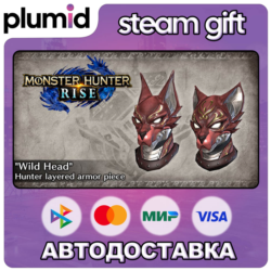 DLC Monster Hunter Rise - "Wild Head" Hunter layered Steam Gift / Россия   МИР / АВТО