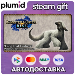 DLC MONSTER HUNTER RISE - "Long Coat Costume" Palamu Steam Gift / Россия   МИР / АВТО
