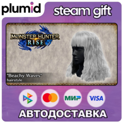 DLC MONSTER HUNTER RISE - "Beachy Waves" hairstyle Steam Gift / Россия   МИР / АВТО