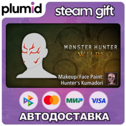 DLC Monster Hunter Wilds - Makeup/Face Paint: Hunter Steam Gift / Россия   МИР / АВТО