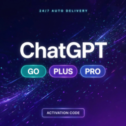 24/7 | ChatGPT GO | Plus | Pro | Код активации | 1 месяц | Мгновенная автовыдача