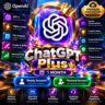 Подписка ChatGPT Plus Premium — 1 месяц | Готовый и персональный аккаунт