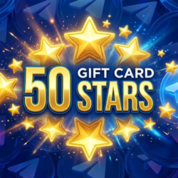 Telegram Stars 50 Звезд Gift Code (Пополнение ТГ Звезд)