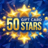 Telegram Stars 50 Звезд Gift Code (Пополнение ТГ Звезд)