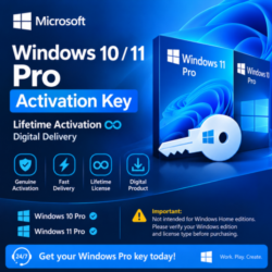 Windows 10 / 11 Pro Ключ активации  — бессрочная активация — цифровая доставка
