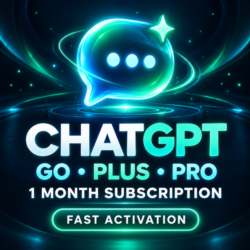 [РАСПРОДАЖА / АВТО 24/7] ChatGPT PLUS & GO на 1 месяц | БЕЗ ВХОДА | Код активации |