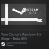 Гифт | РФ   Мир | Tom Clancy&acute;s Rainbow Six: Siege - Beta Gift | Steam