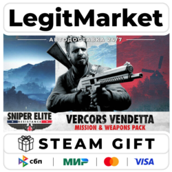 DLC Sniper Elite: Resistance - Vercors Vendetta Mission and W / Steam АВТО / РУ   МИР