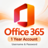 Microsoft Office 365 аккаунт 1 год Windows Mac 5 ПК 5 телефонов 5 планшетов Global