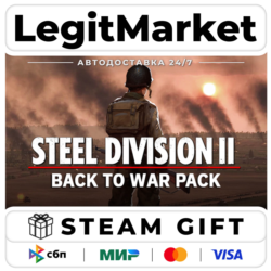 DLC Steel Division 2 - Back To War Pack / Steam АВТО / РУ   МИР