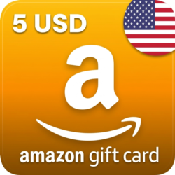 Подарочная карта Amazon USA 5 USD
