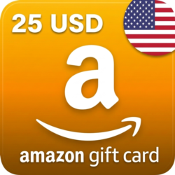 Подарочная карта Amazon USA 25 USD